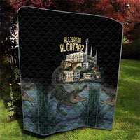Everglades Alligator Alcatraz Florida Quilt - Wonder Print Shop
