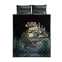 Everglades Alligator Alcatraz Florida Quilt Bed Set - Wonder Print Shop