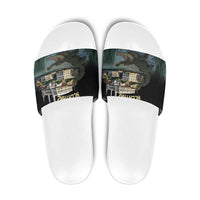 Everglades Alligator Alcatraz Florida Slide Sandals - Wonder Print Shop