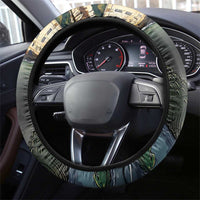 Everglades Alligator Alcatraz Florida Steering Wheel Cover - Wonder Print Shop