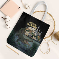 Everglades Alligator Alcatraz Florida Tote Bag - Wonder Print Shop