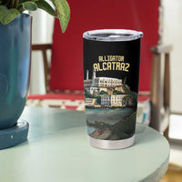 Everglades Alligator Alcatraz Florida Tumbler Cup - Wonder Print Shop