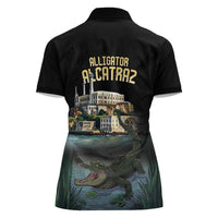 Everglades Alligator Alcatraz Florida Women Polo Shirt - Wonder Print Shop