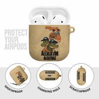 Alligator Alcatraz Prison Florida Everglades AirPods Case - Wonder Print Shop