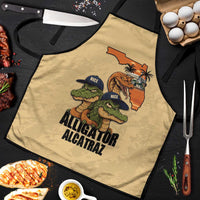 Alligator Alcatraz Prison Florida Everglades Apron - Wonder Print Shop