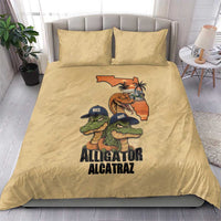 Alligator Alcatraz Prison Florida Everglades Bedding Set - Wonder Print Shop