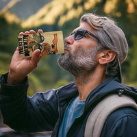 Alligator Alcatraz Prison Florida Everglades 4 in 1 Can Cooler Tumbler - Wonder Print Shop