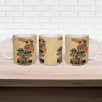 Alligator Alcatraz Prison Florida Everglades Ceramic Mug - Wonder Print Shop