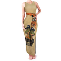 Alligator Alcatraz Prison Florida Everglades Family Matching Tank Maxi Dress and Hawaiian Shirt - Wonder Print Shop