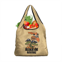 Alligator Alcatraz Prison Florida Everglades Grocery Bag - Wonder Print Shop