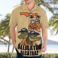 Alligator Alcatraz Prison Florida Everglades Hawaiian Shirt - Wonder Print Shop