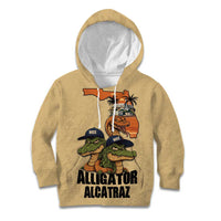 Alligator Alcatraz Prison Florida Everglades Kid Hoodie - Wonder Print Shop