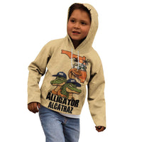 Alligator Alcatraz Prison Florida Everglades Kid Hoodie - Wonder Print Shop