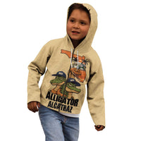 Alligator Alcatraz Prison Florida Everglades Kid Hoodie - Wonder Print Shop