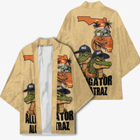Alligator Alcatraz Prison Florida Everglades Kimono - Wonder Print Shop