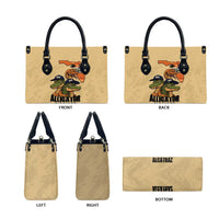 Alligator Alcatraz Prison Florida Everglades Leather Bag - Wonder Print Shop