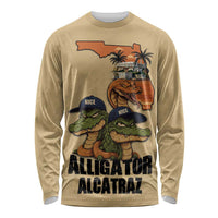 Alligator Alcatraz Prison Florida Everglades Long Sleeve Shirt - Wonder Print Shop