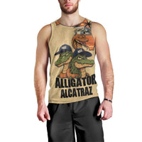 Alligator Alcatraz Prison Florida Everglades Men Tank Top - Wonder Print Shop