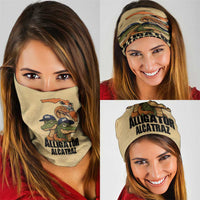 Alligator Alcatraz Prison Florida Everglades Neck Gaiter - Wonder Print Shop