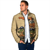 Alligator Alcatraz Prison Florida Everglades Padded Jacket - Wonder Print Shop