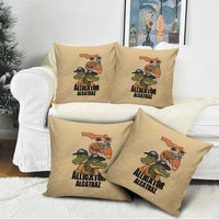 Alligator Alcatraz Prison Florida Everglades Pillow Cover - Wonder Print Shop