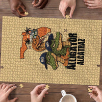 Alligator Alcatraz Prison Florida Everglades Puzzle - Wonder Print Shop