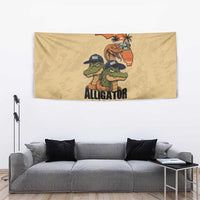 Alligator Alcatraz Prison Florida Everglades Tapestry - Wonder Print Shop