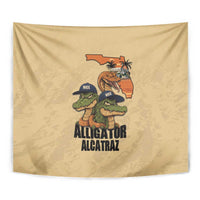 Alligator Alcatraz Prison Florida Everglades Tapestry - Wonder Print Shop
