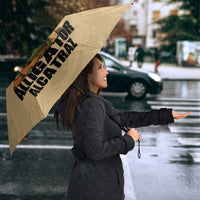 Alligator Alcatraz Prison Florida Everglades Umbrella - Wonder Print Shop