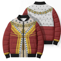 Victoria England Costume Bomber Puffer Jacket - Wonder Print Shop