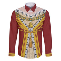 Victoria England Costume Family Matching Long Sleeve Bodycon Dress and Hawaiian Shirt - Wonder Print Shop