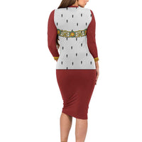 Victoria England Costume Family Matching Long Sleeve Bodycon Dress and Hawaiian Shirt - Wonder Print Shop