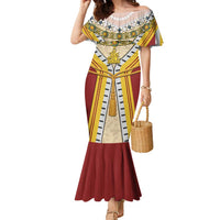 Victoria England Costume Family Matching Mermaid Dress and Hawaiian Shirt - Wonder Print Shop