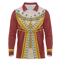 Victoria England Costume Long Sleeve Polo Shirt - Wonder Print Shop