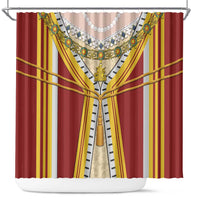 Victoria England Costume Shower Curtain - Wonder Print Shop