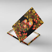 Russian Matryoshka Doll Canvas Wall Art Khokhloma Patterns - Wonder Print Shop