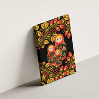 Russian Matryoshka Doll Canvas Wall Art Khokhloma Patterns - Wonder Print Shop
