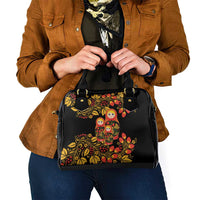 Russian Matryoshka Doll Shoulder Handbag Khokhloma Patterns - Wonder Print Shop