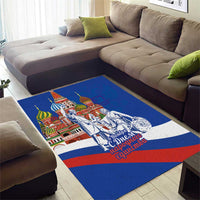 Russia National Unity Day Area Rug Minin And Pozharsky Monument - Wonder Print Shop