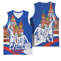 Russia National Unity Day Basketball Jersey Minin And Pozharsky Monument - Wonder Print Shop