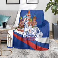Russia National Unity Day Blanket Minin And Pozharsky Monument - Wonder Print Shop