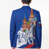 Russia National Unity Day Blazer Minin And Pozharsky Monument - Wonder Print Shop