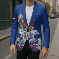 Russia National Unity Day Blazer Minin And Pozharsky Monument - Wonder Print Shop