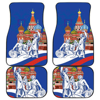 Russia National Unity Day Car Mats Minin And Pozharsky Monument - Wonder Print Shop