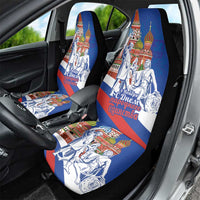 Russia National Unity Day Car Seat Cover Minin And Pozharsky Monument - Wonder Print Shop