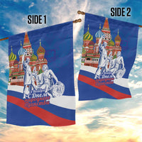 Russia National Unity Day Garden Flag Minin And Pozharsky Monument - Wonder Print Shop