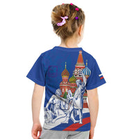 Russia National Unity Day Kid T Shirt Minin And Pozharsky Monument - Wonder Print Shop