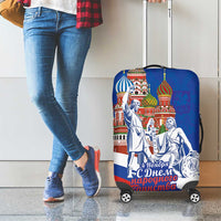Russia National Unity Day Luggage Cover Minin And Pozharsky Monument - Wonder Print Shop