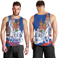 Russia National Unity Day Men Tank Top Minin And Pozharsky Monument - Wonder Print Shop