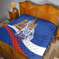 Russia National Unity Day Quilt Minin And Pozharsky Monument - Wonder Print Shop